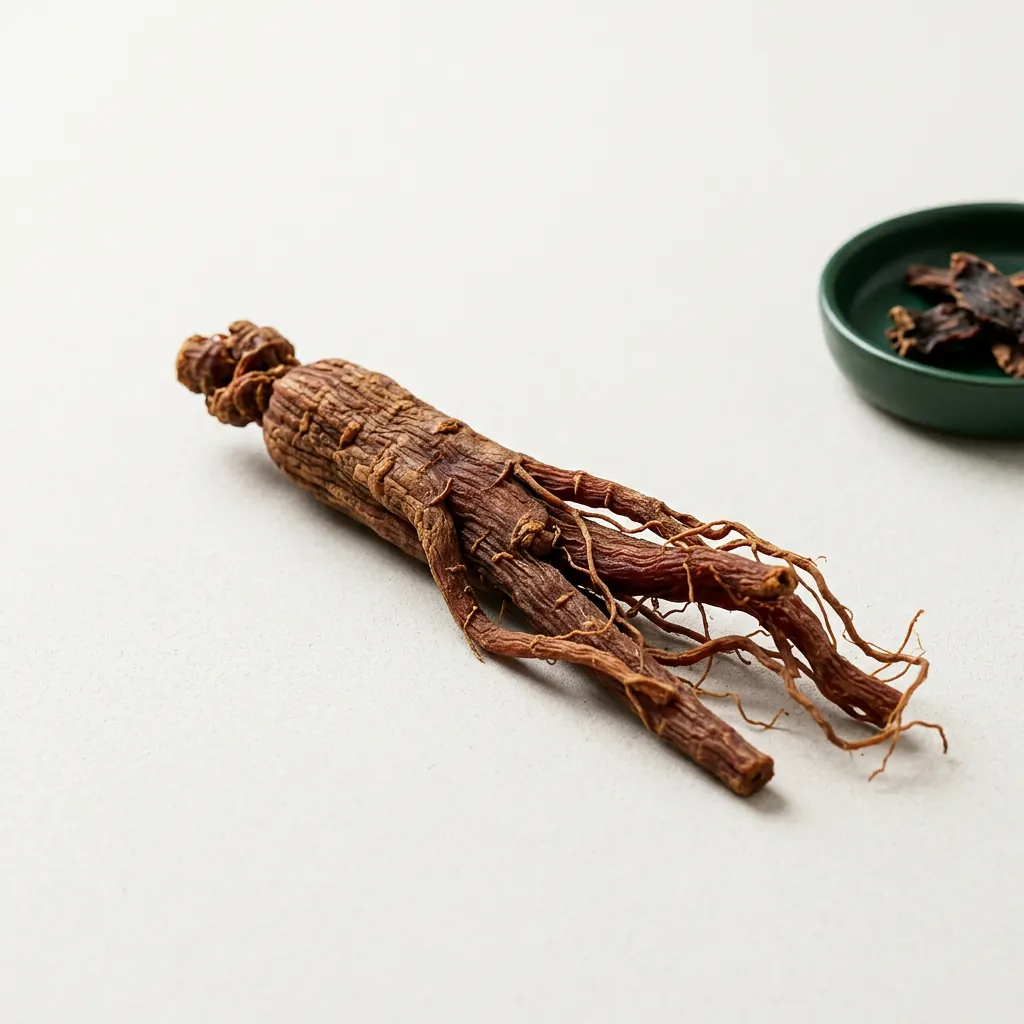 Raíz de ginseng rojo coreano
