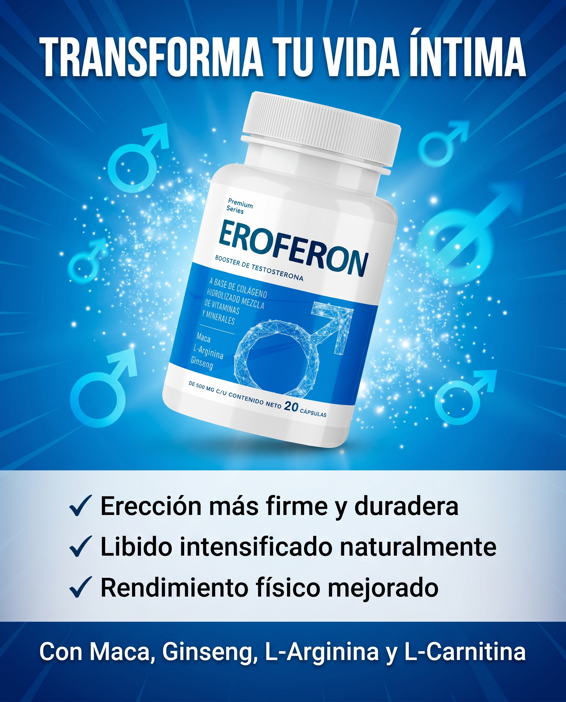Eroferon — Transforma tu vida íntima: erección firme, libido natural, rendimiento mejorado