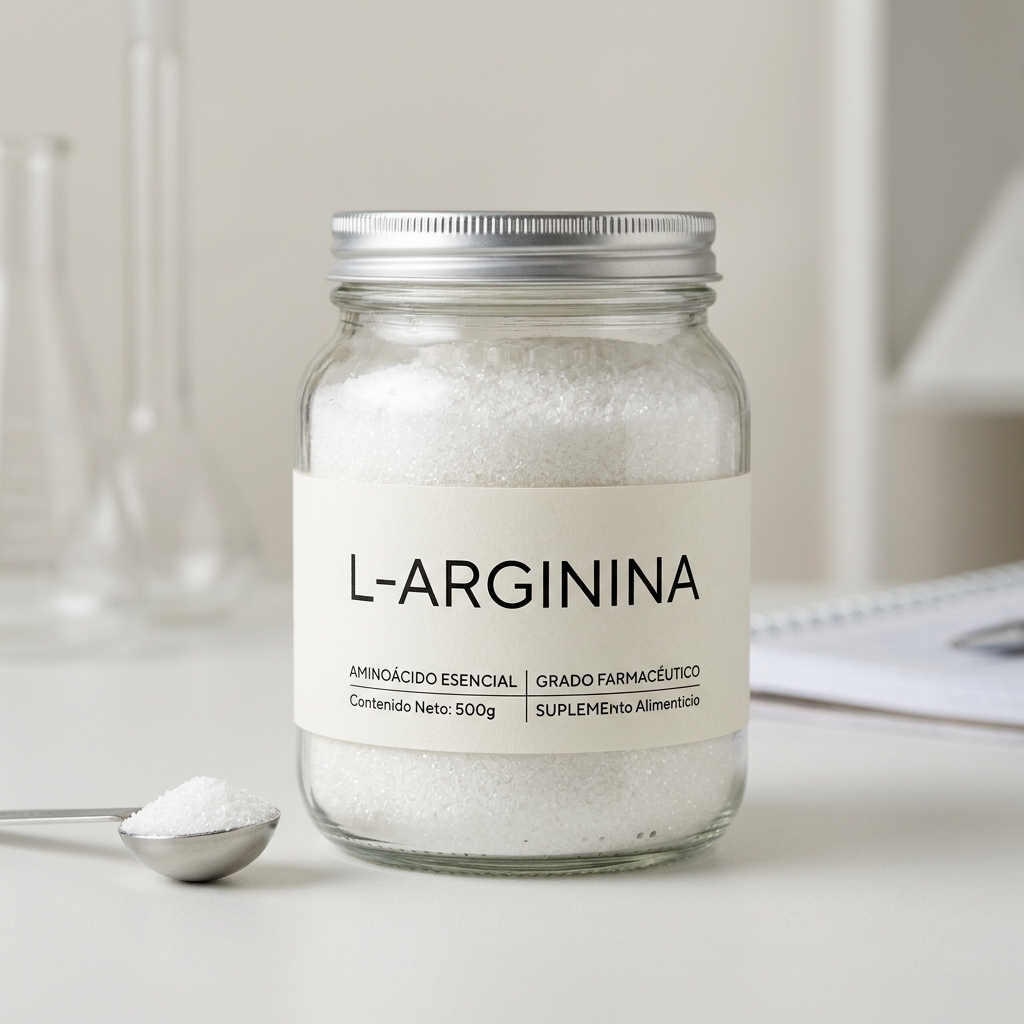 L-Arginina — ingrediente natural en Eroferon