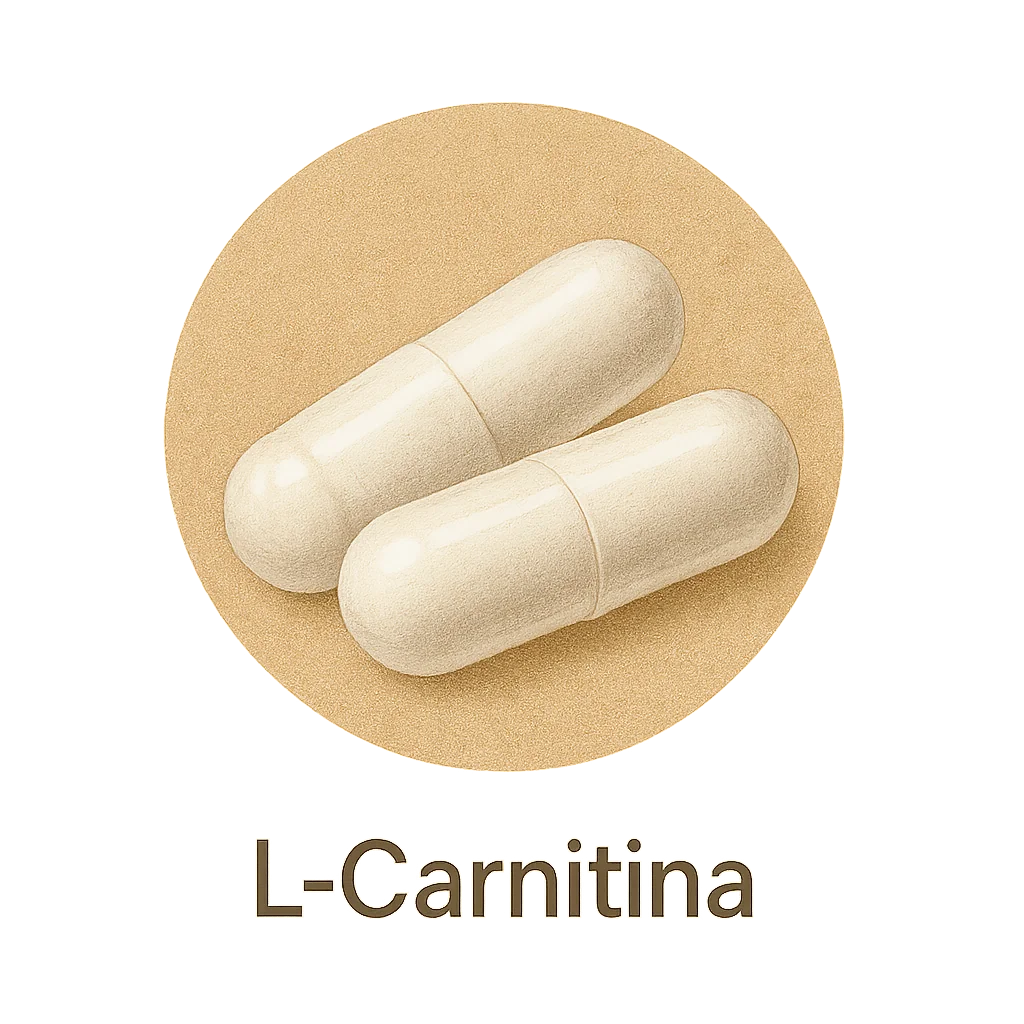 L-Carnitina, uno de los cuatro ingredientes de las cápsulas Eroferon