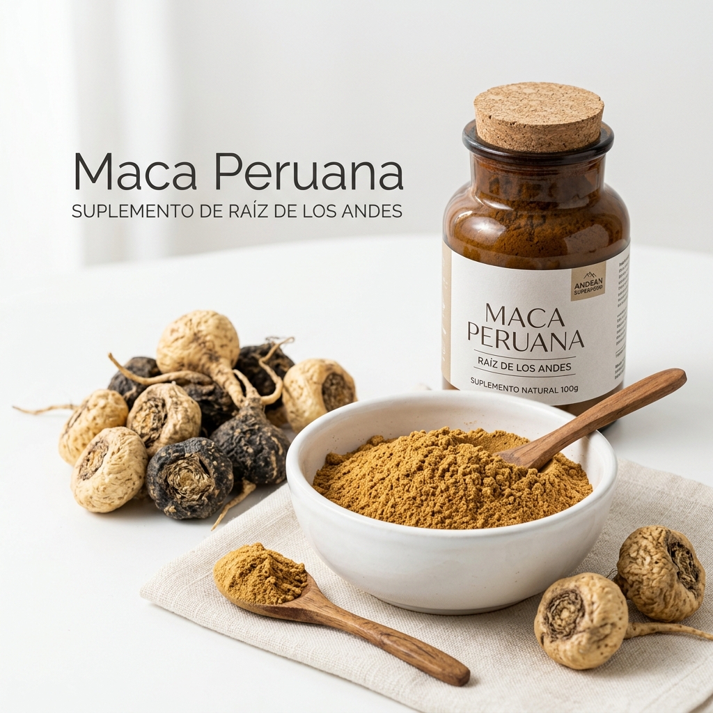 Maca Peruana — ingrediente natural en Eroferon
